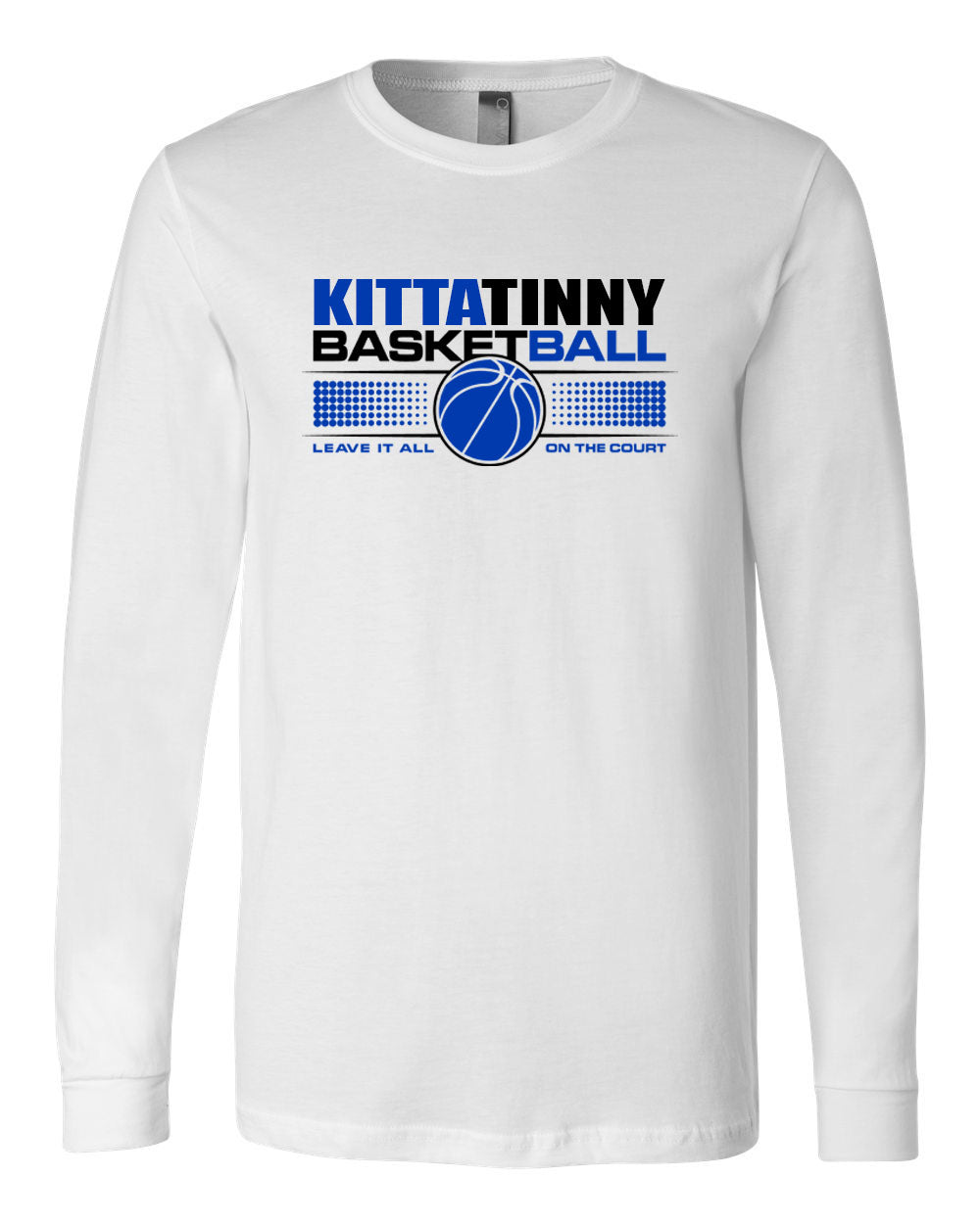 Kittatinny Basketball Design 1 Long Sleeve Shirt