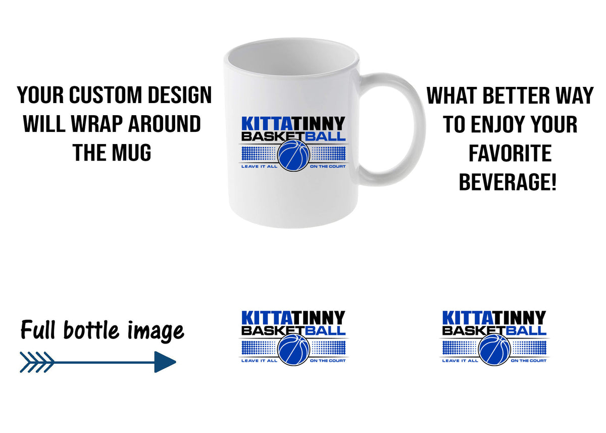 Kittatinny Basketball  Design 1 Mug