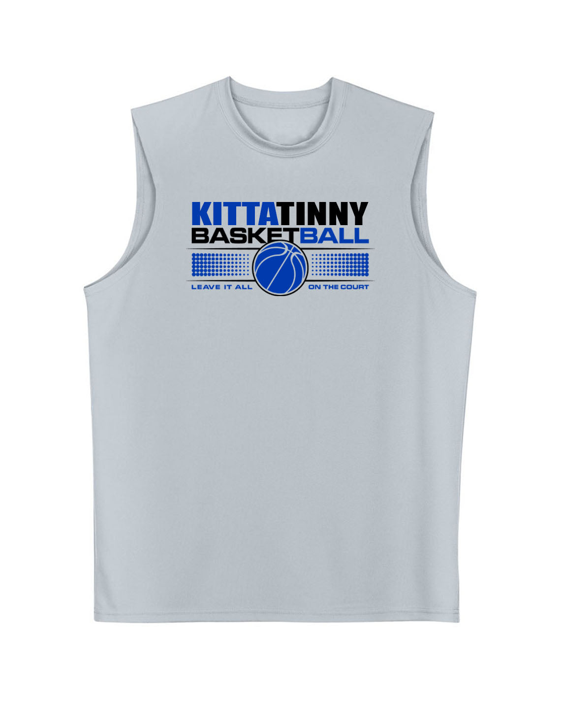 Kittatinny Basketball Men's Performance Tank Top Design 1