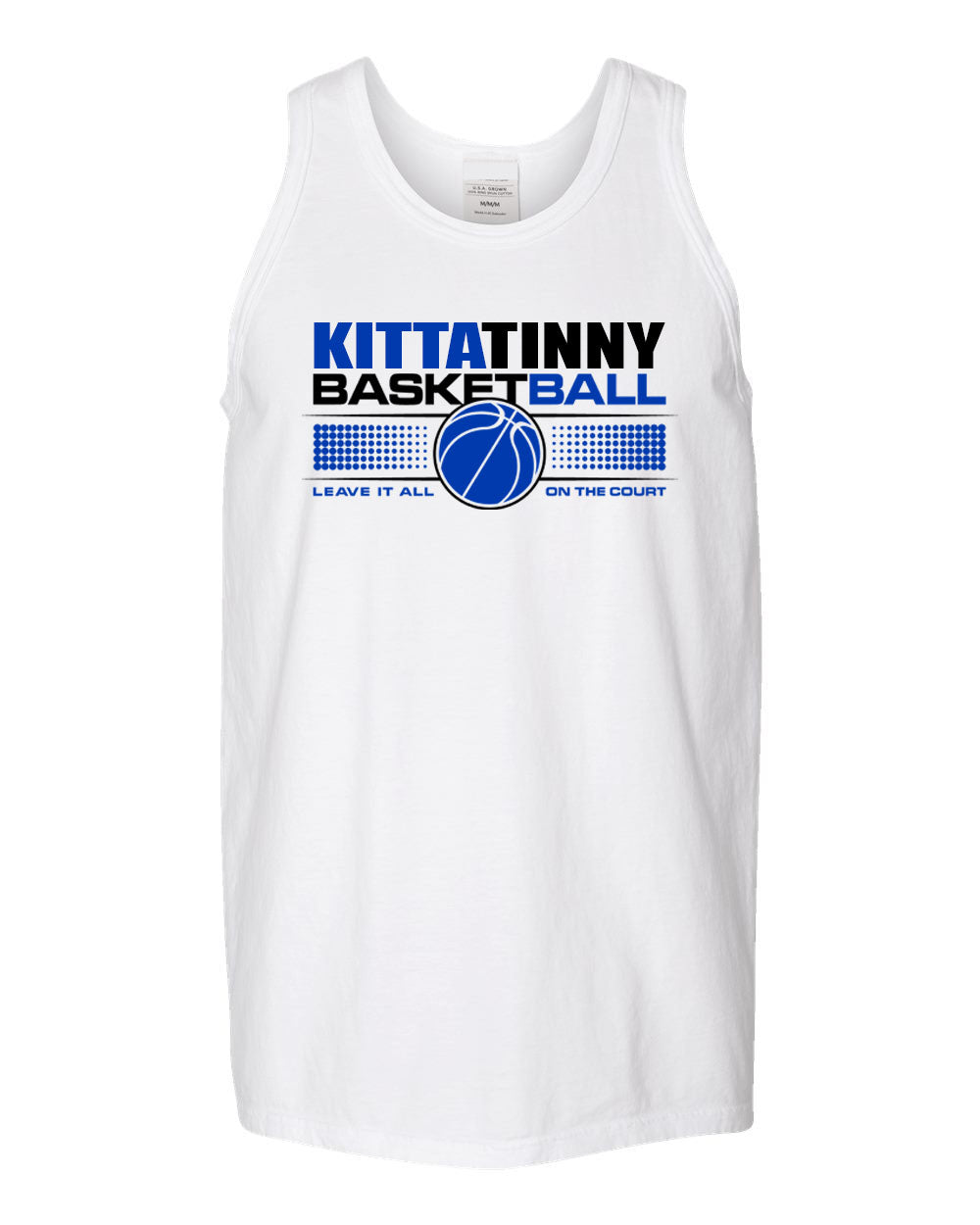 Kittatinny Basketball design 1 Muscle Tank Top