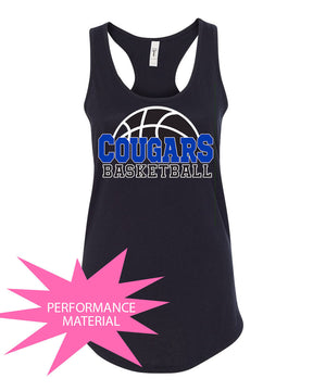 Kittatinny Basketball Performance Racerback Tank Top Design 2