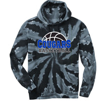 Kittatinny Basketball Tie-Dye Hooded Sweatshirt Design 2