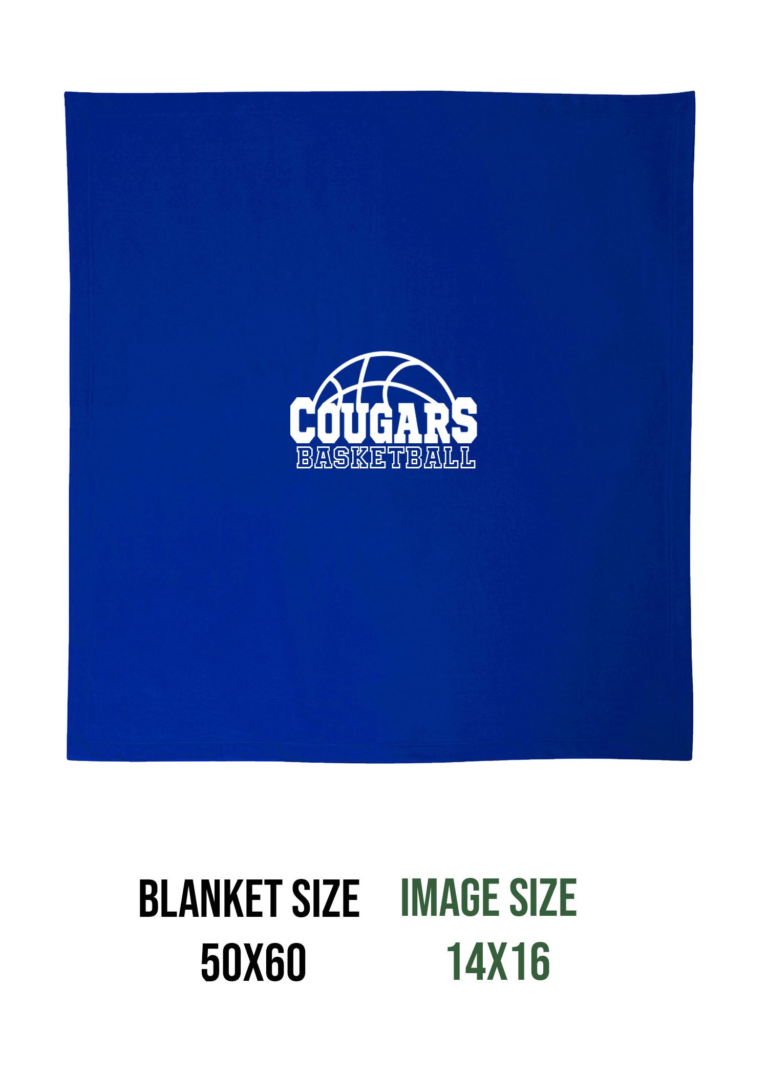 Kittatinny Basketball  Design 2 Blanket