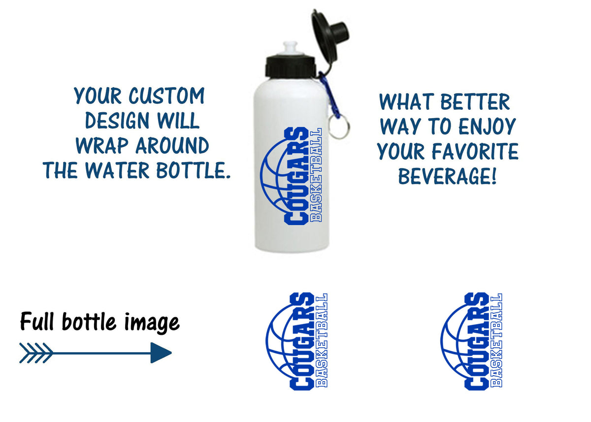 Kittatinny Basketball Design 2 Water Bottle