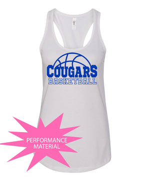 Kittatinny Basketball Performance Racerback Tank Top Design 2