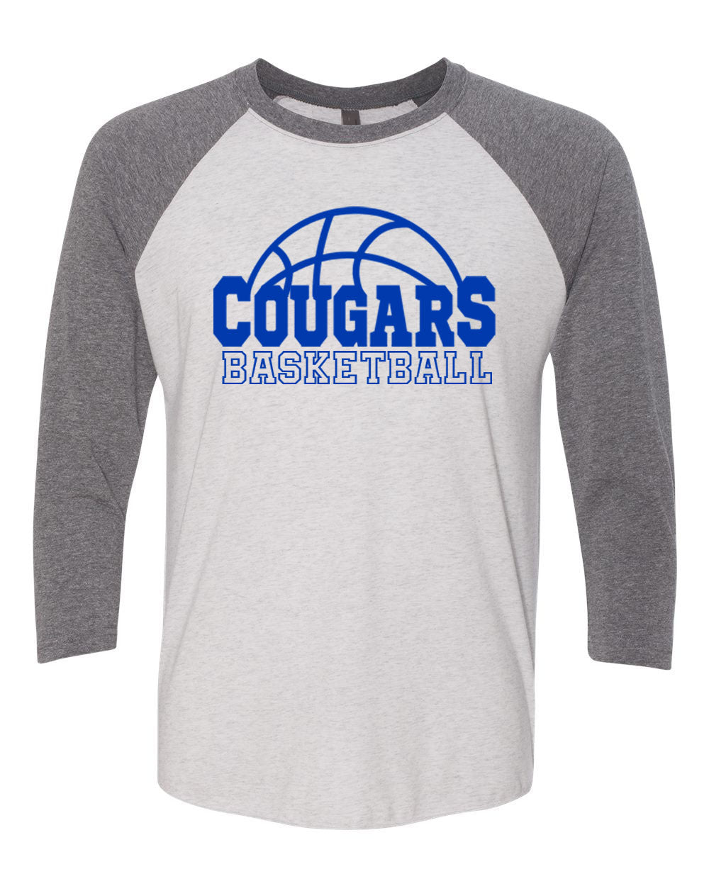 Kittatinny Basketball Design 2 raglan shirt