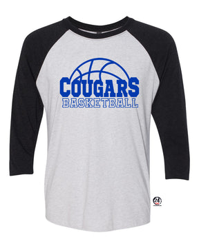 Kittatinny Basketball Design 2 raglan shirt