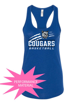 Kittatinny Basketball Performance Racerback Tank Top Design 3