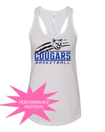 Kittatinny Basketball Performance Racerback Tank Top Design 3