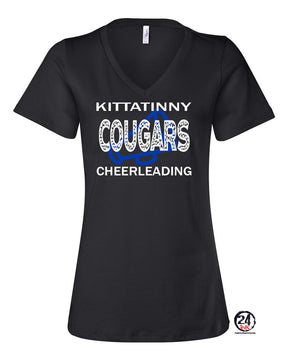 Kittatinny Cheer Design 10 V-neck T-Shirt