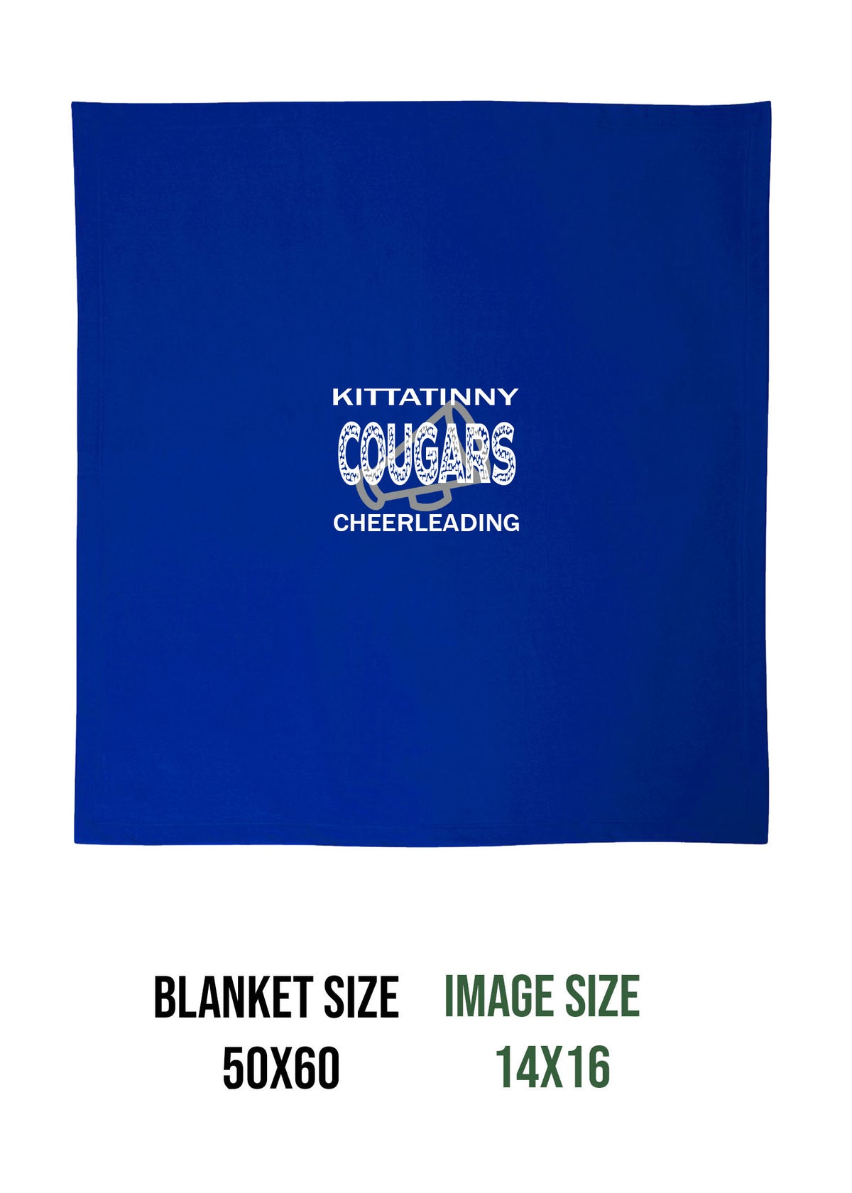 Kittatinny Cheer Design 10 Blanket