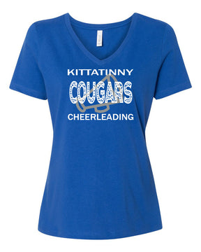Kittatinny Cheer Design 10 V-neck T-Shirt
