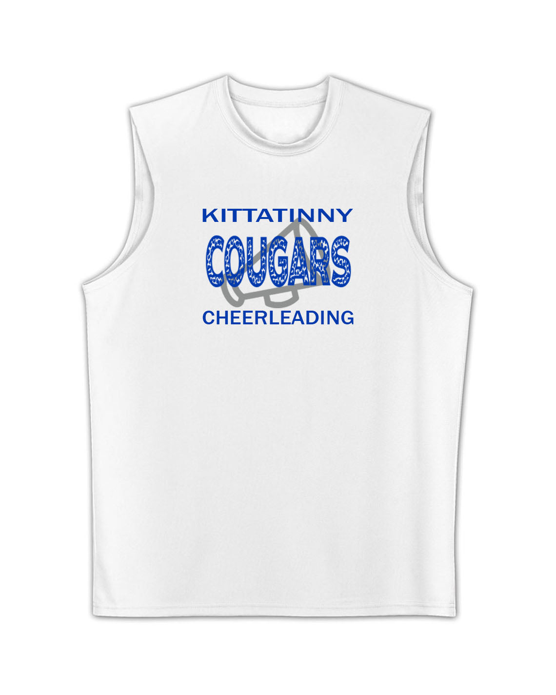 Kittatinny Cheer Men's Performance Tank Top Design 10