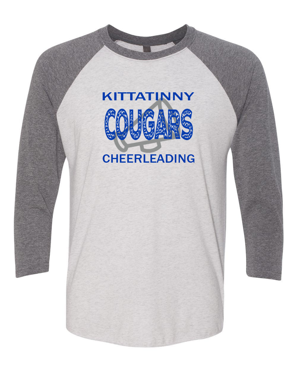 Kittatinny Cheer Design 10 raglan shirt