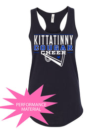 Kittatinny Cheer Performance Racerback Tank Top Design 11