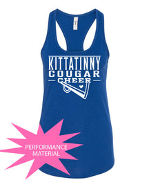 Kittatinny Cheer Performance Racerback Tank Top Design 11