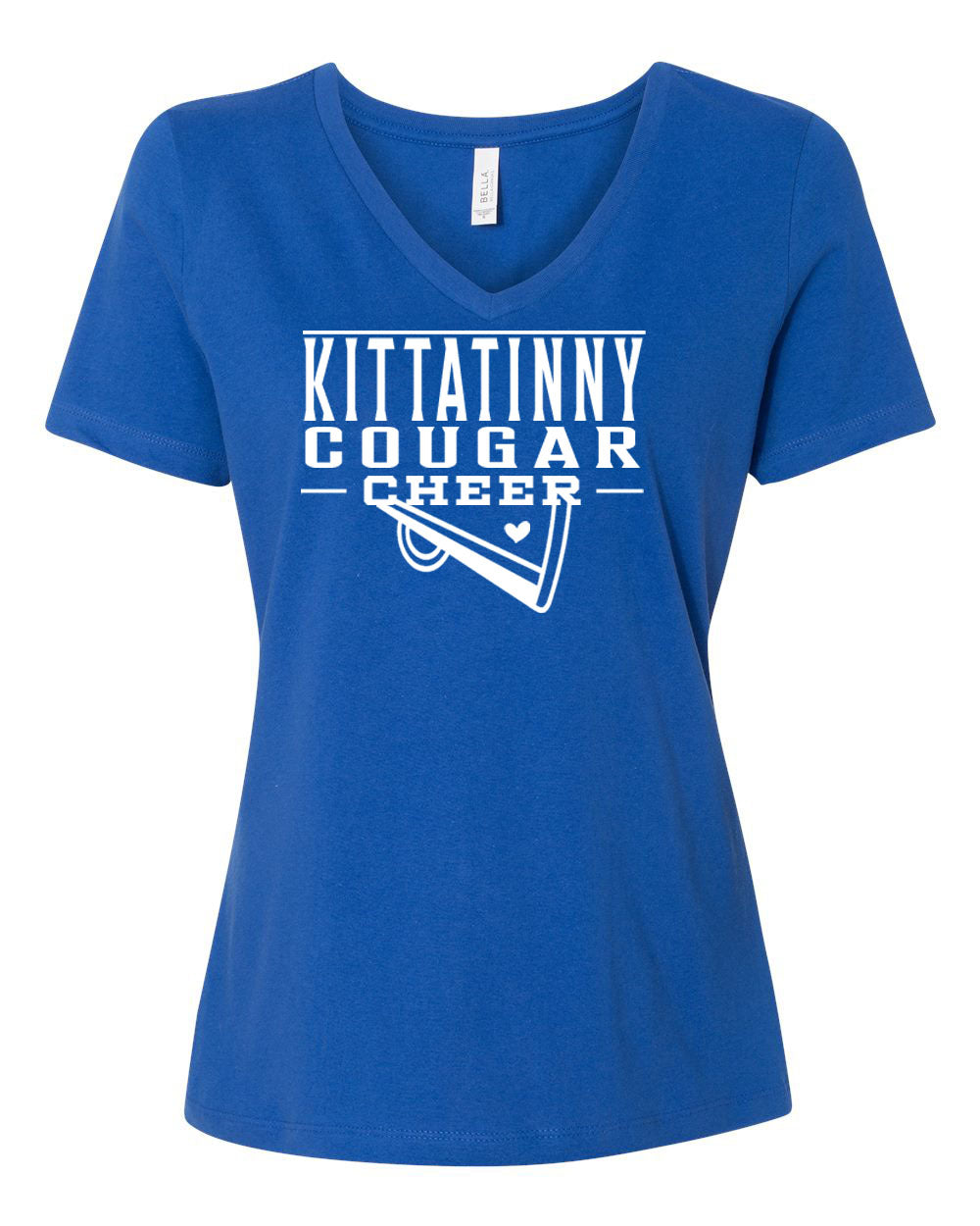 Kittatinny Cheer Design 11 V-neck T-Shirt