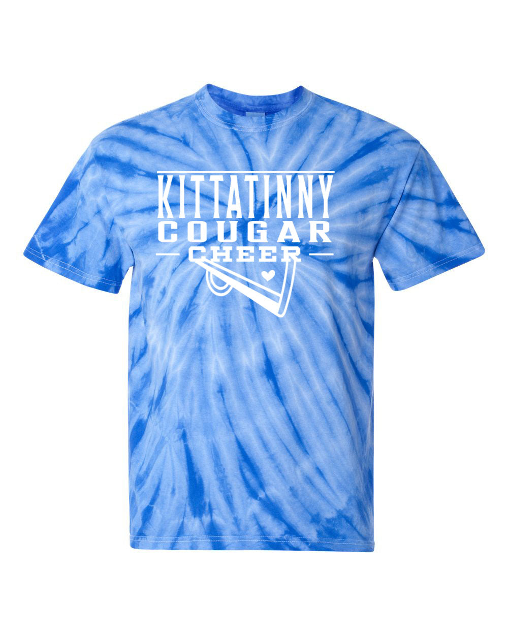 Kittatinny Cheer Tie Dye t-shirt Design 11