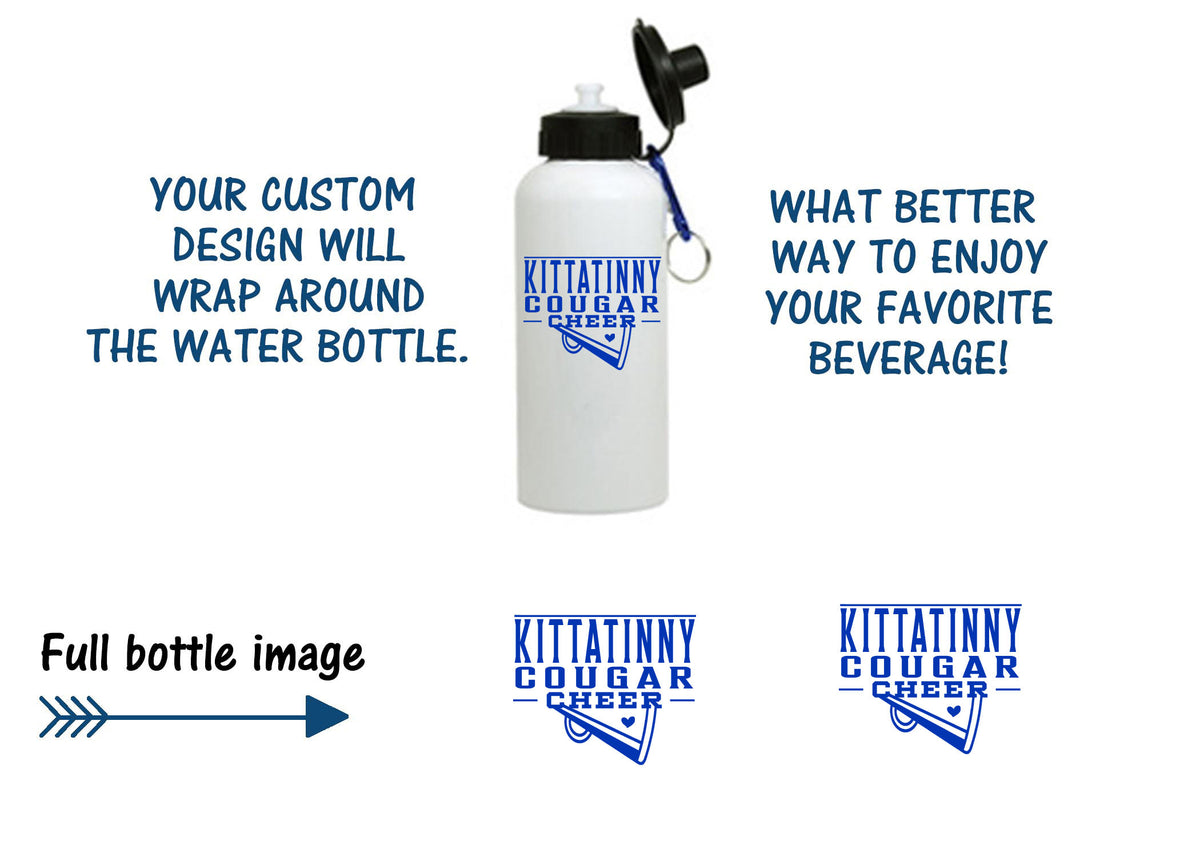 Kittatinny Cheer Design 11 Water Bottle