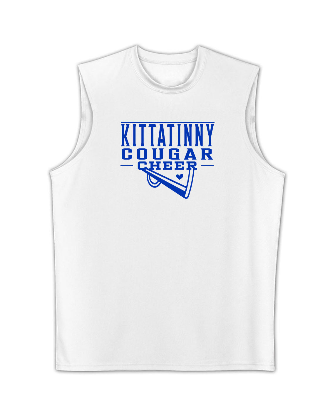 Kittatinny Cheer Men's Performance Tank Top Design 11