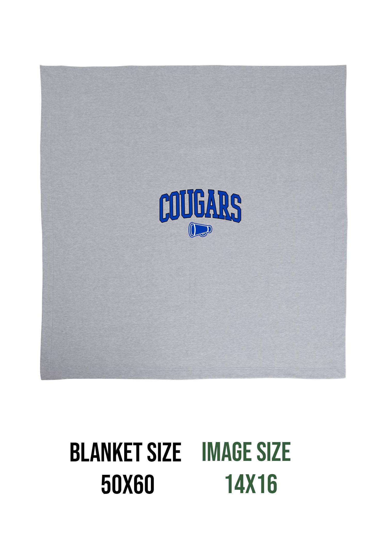 Kittatinny Cheer Design 12 Blanket