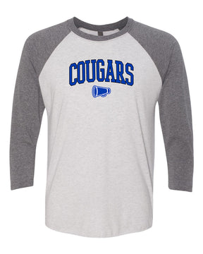 Kittatinny Cheer raglan shirt Design 12