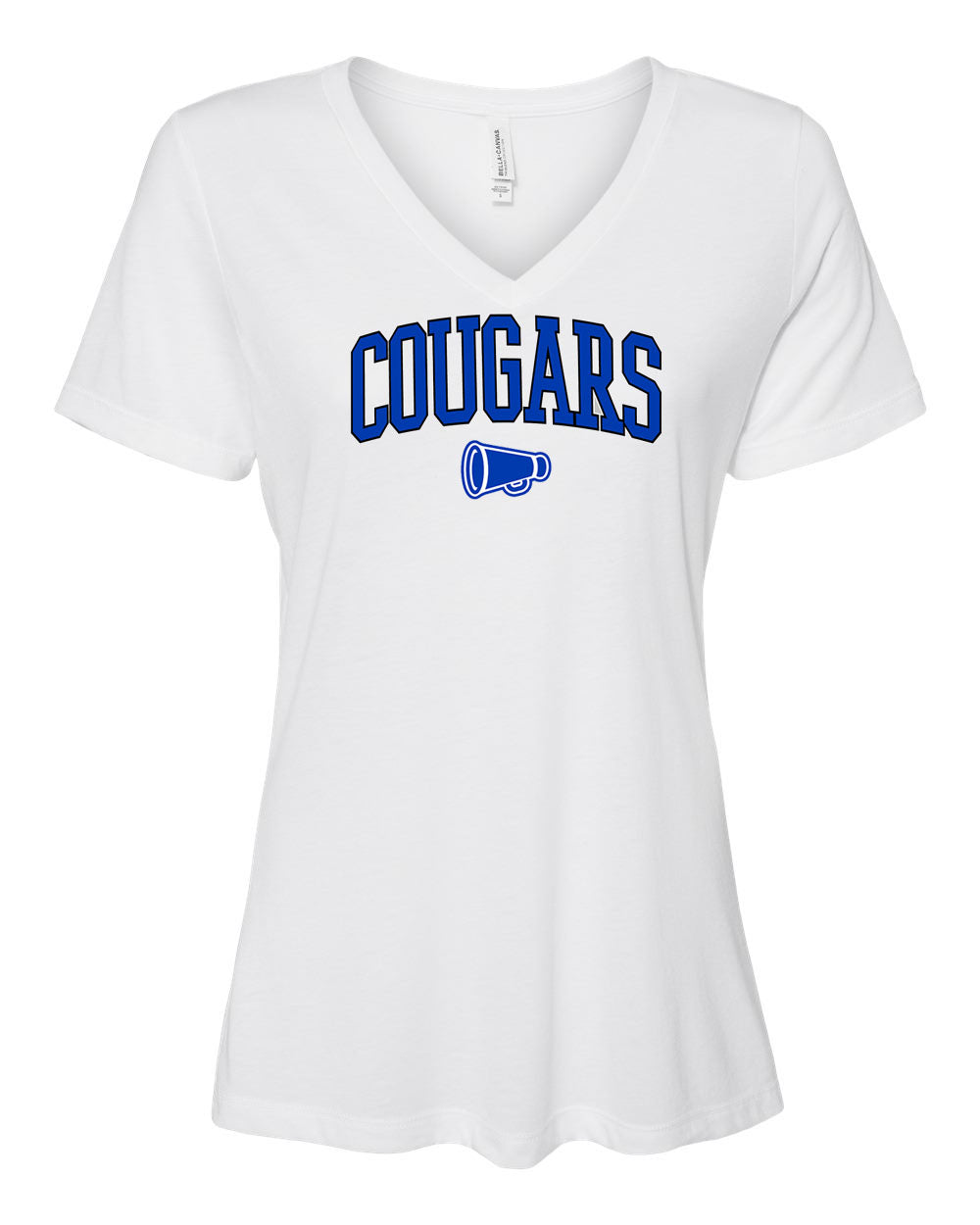 Kittatinny Cheer V-neck T-Shirt Design 12