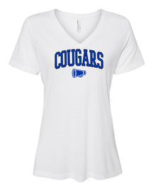 Kittatinny Cheer V-neck T-Shirt Design 12