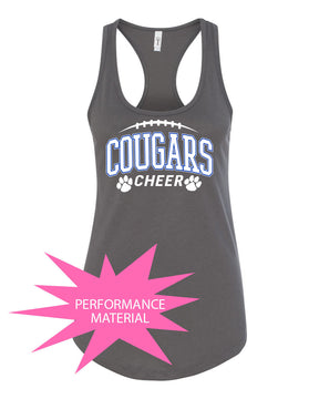 Kittatinny Cheer Performance Racerback Tank Top Design 13