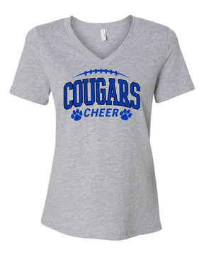 Kittatinny Cheer V-neck T-Shirt Design 13