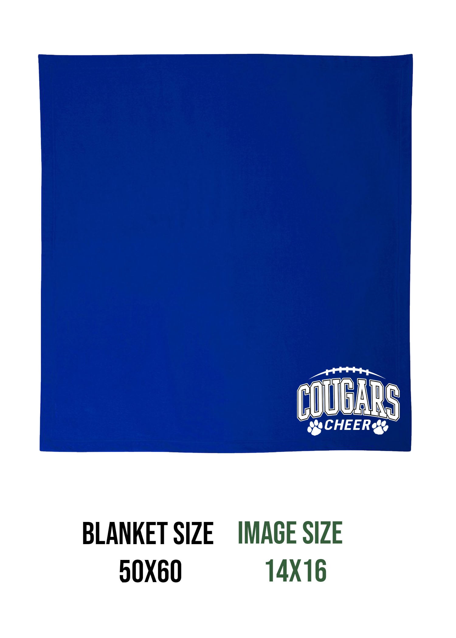 Kittatinny Cheer Design 13 Blanket