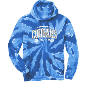 Kittatinny Cheer Tie-Dye Hooded Sweatshirt Design 13