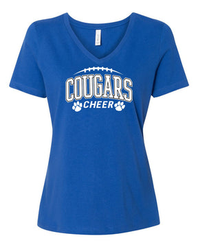 Kittatinny Cheer V-neck T-Shirt Design 13