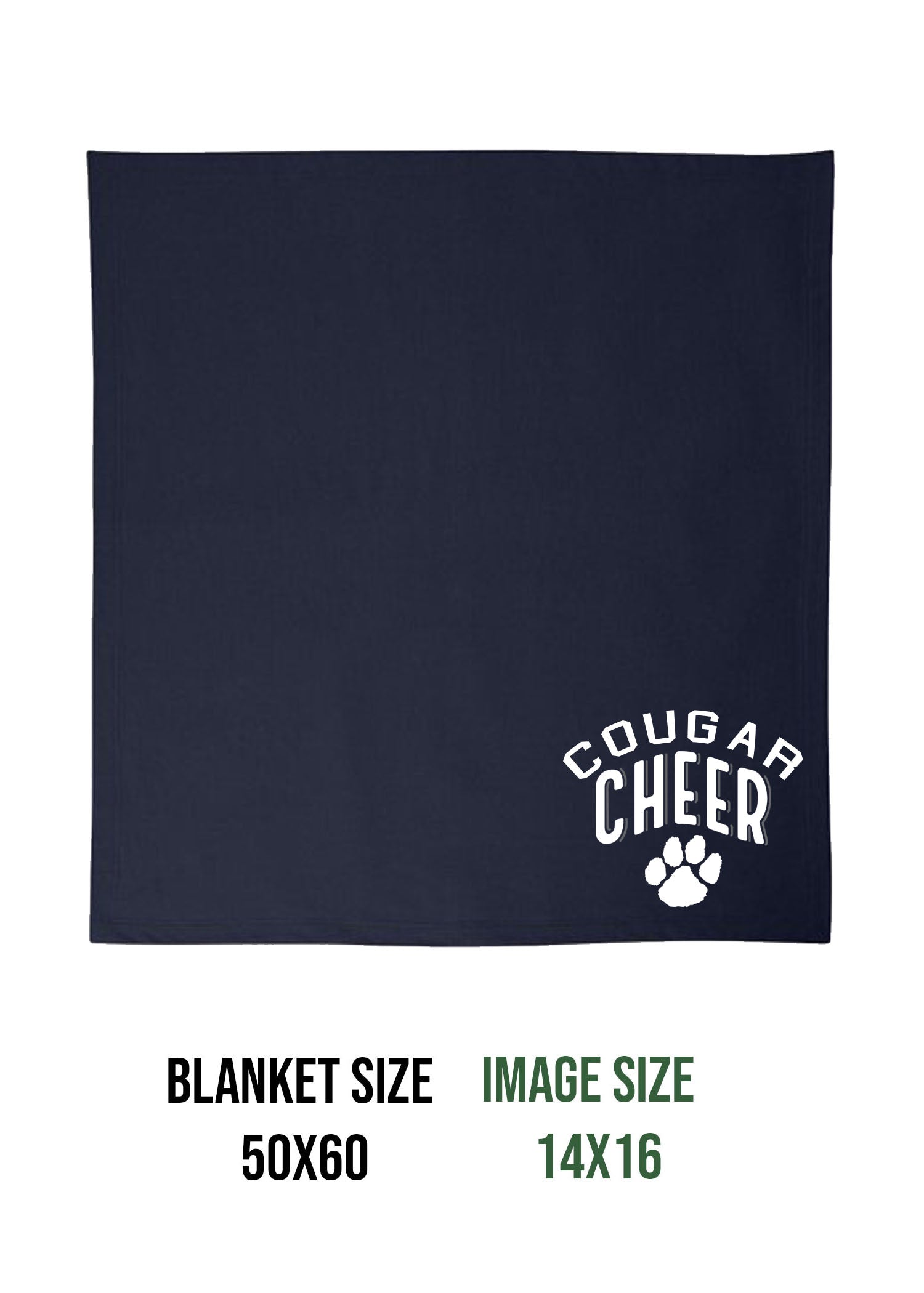 Kittatinny Cheer Design 5 Blanket