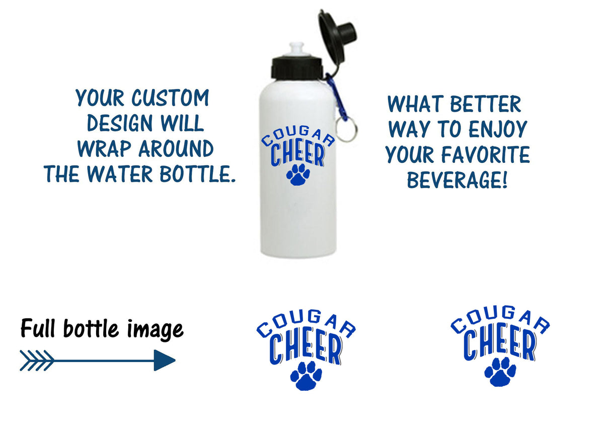 Kittatinny Cheer Design 5 Water Bottle