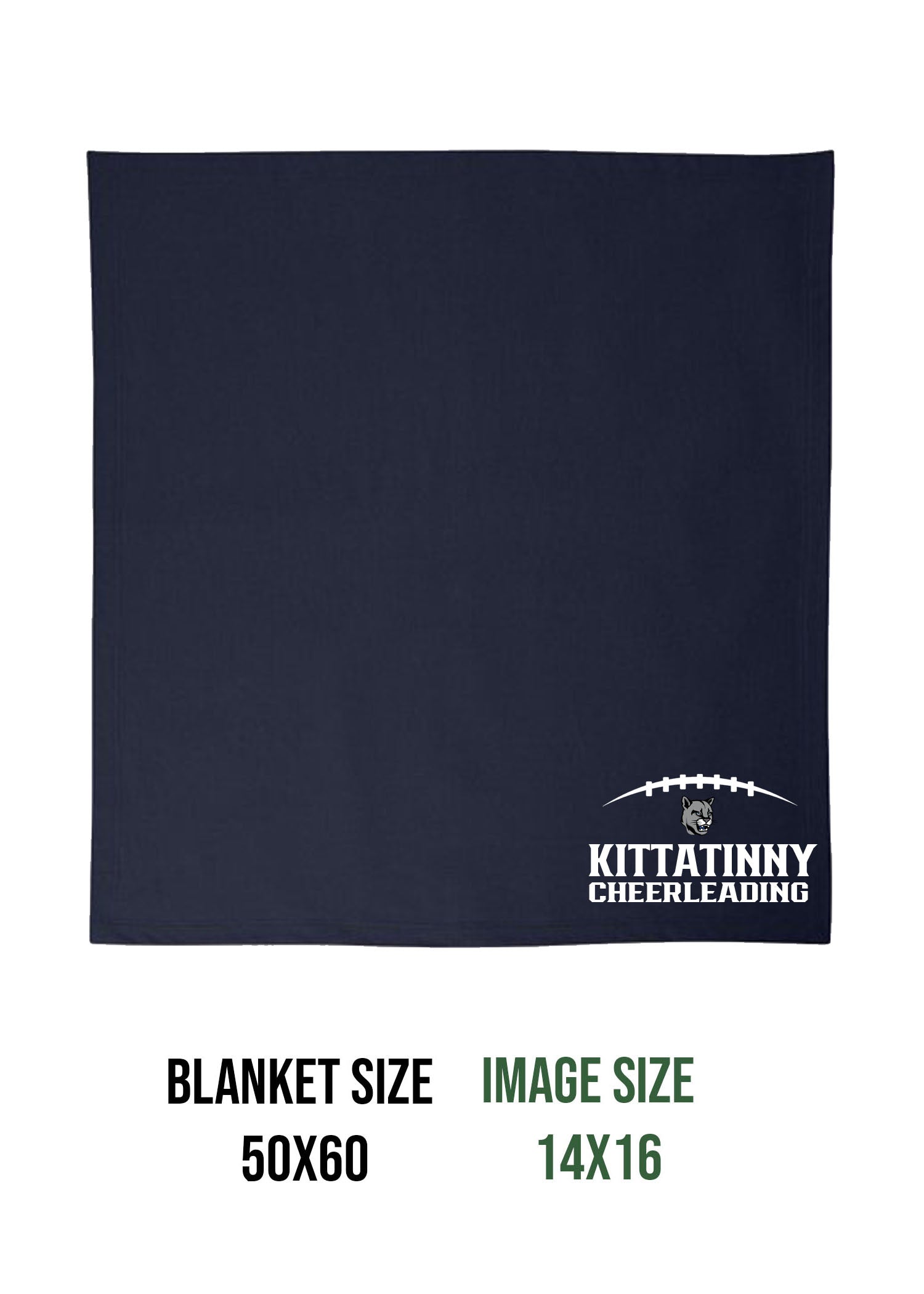 Kittatinny Cheer Design 7 Blanket