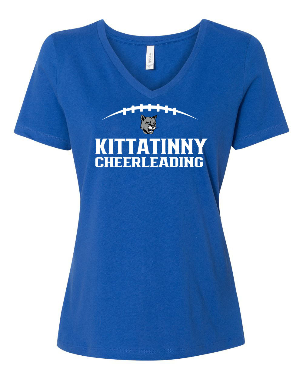 Kittatinny Cheer Design 7 V-neck T-Shirt