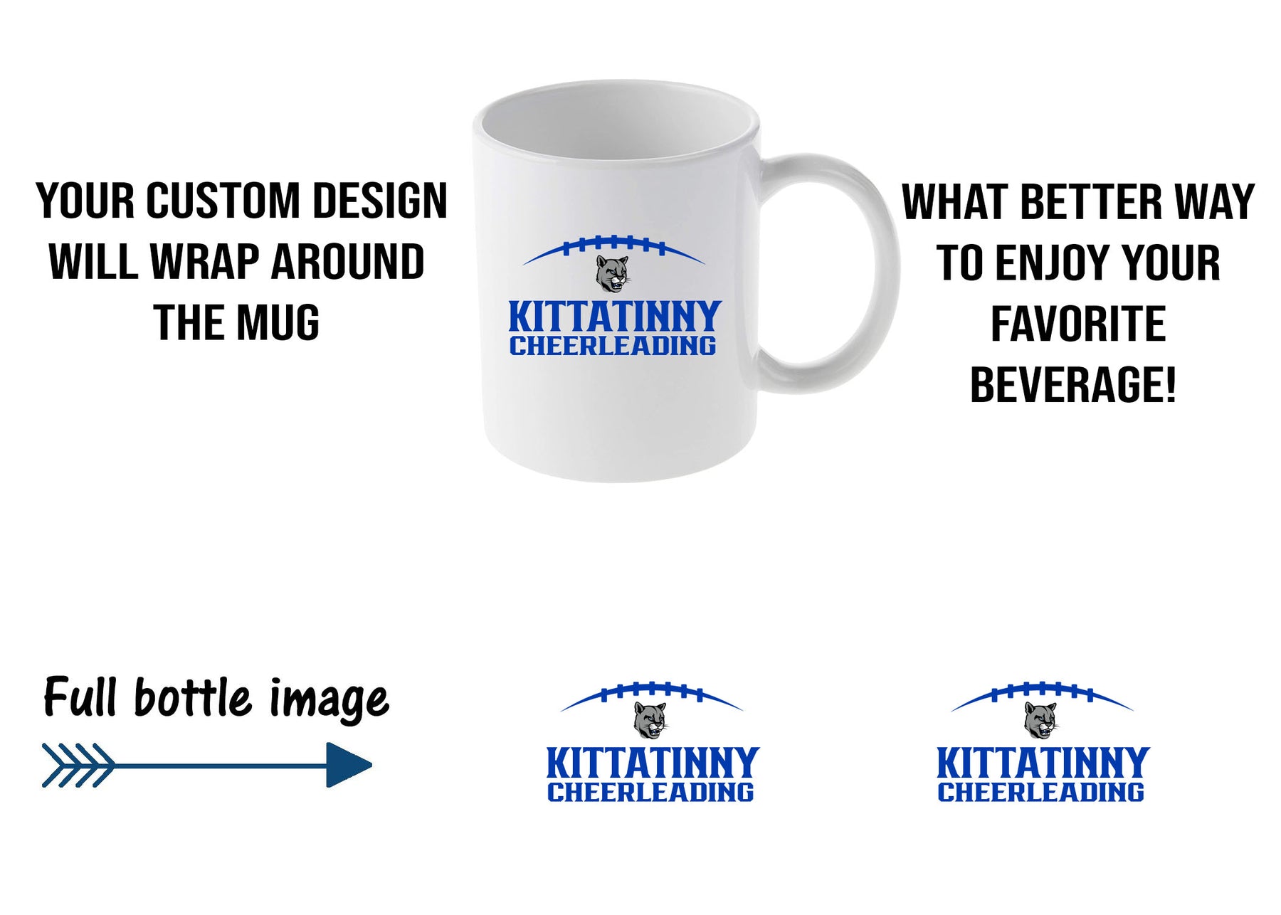 Kittatinny Cheer Design 7 Mug