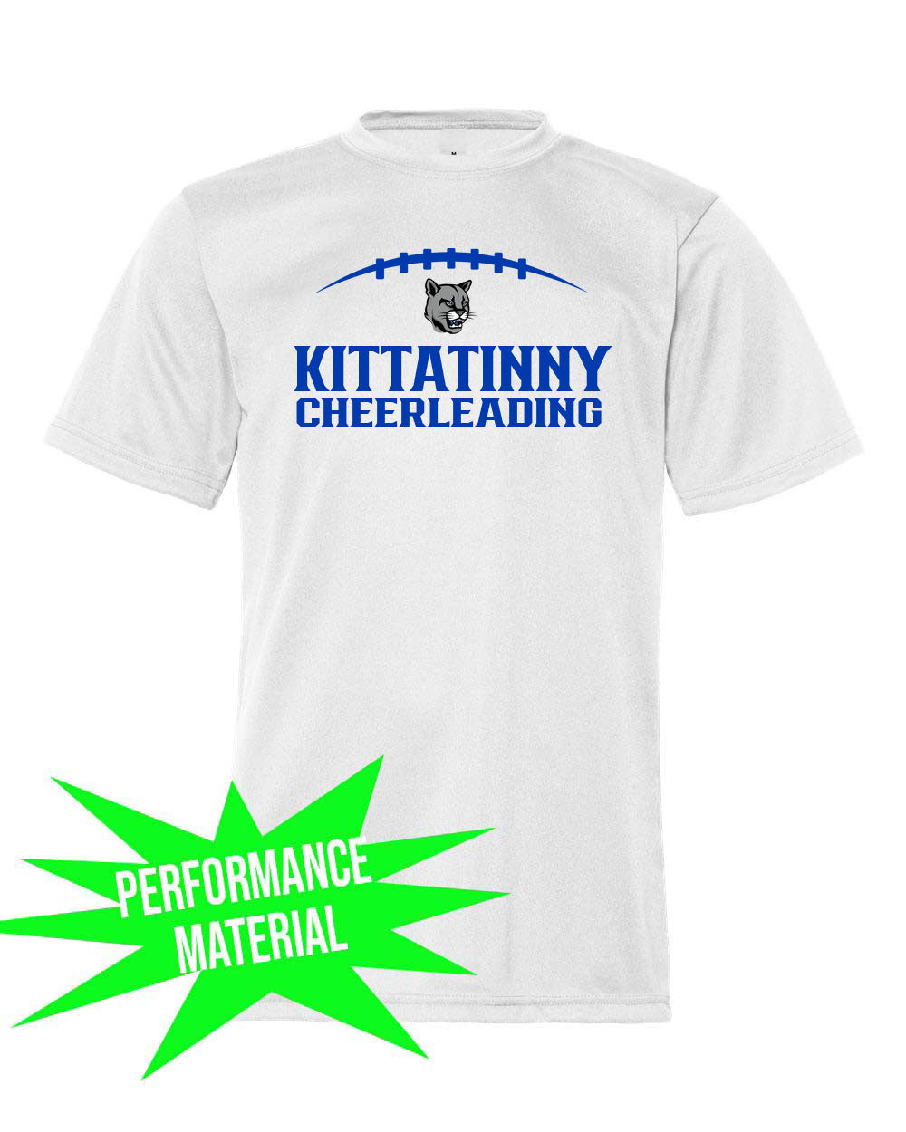 Kittatinny Cheer Performance Material T-Shirt Design 7