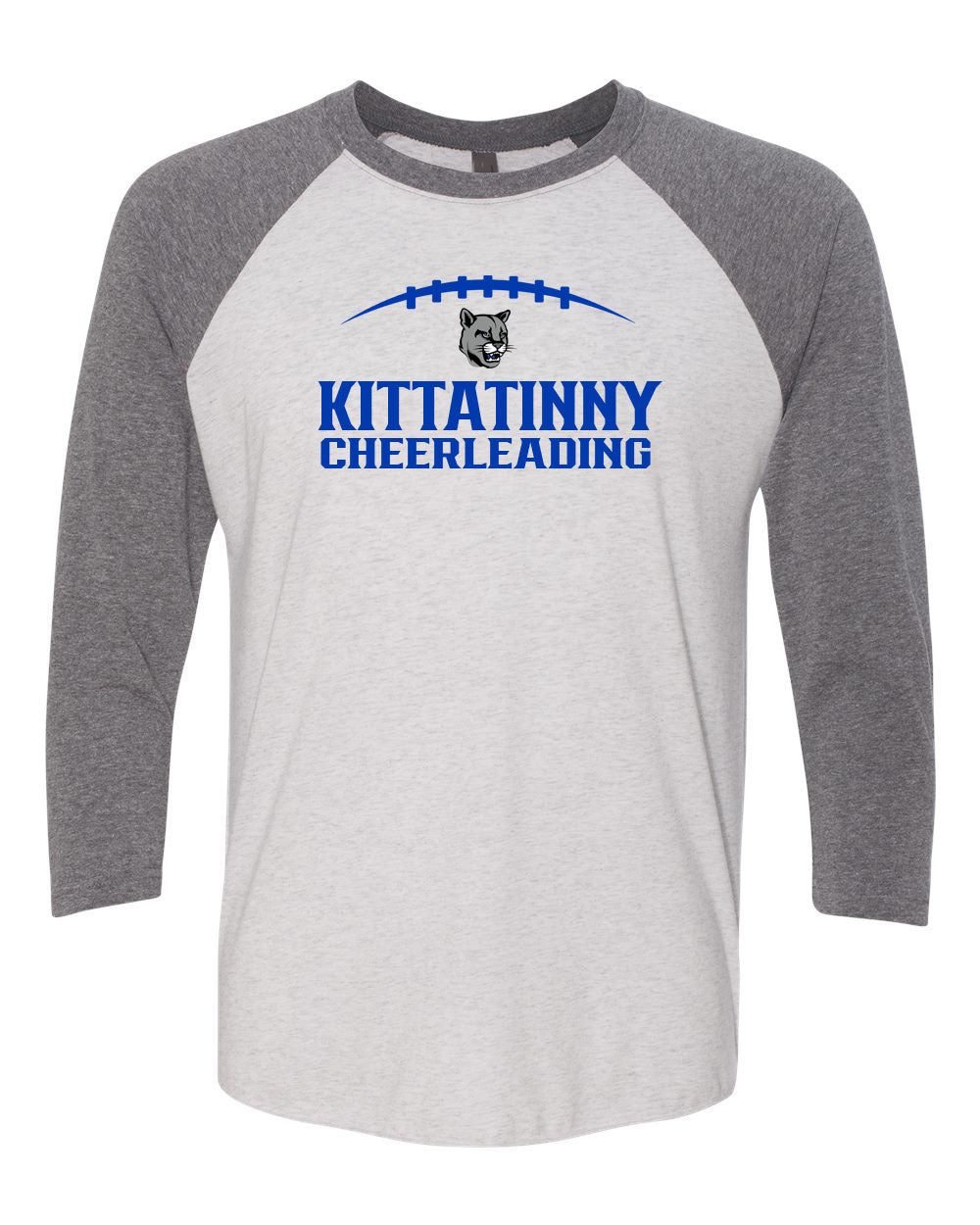 Kittatinny Cheer Design 7 raglan shirt