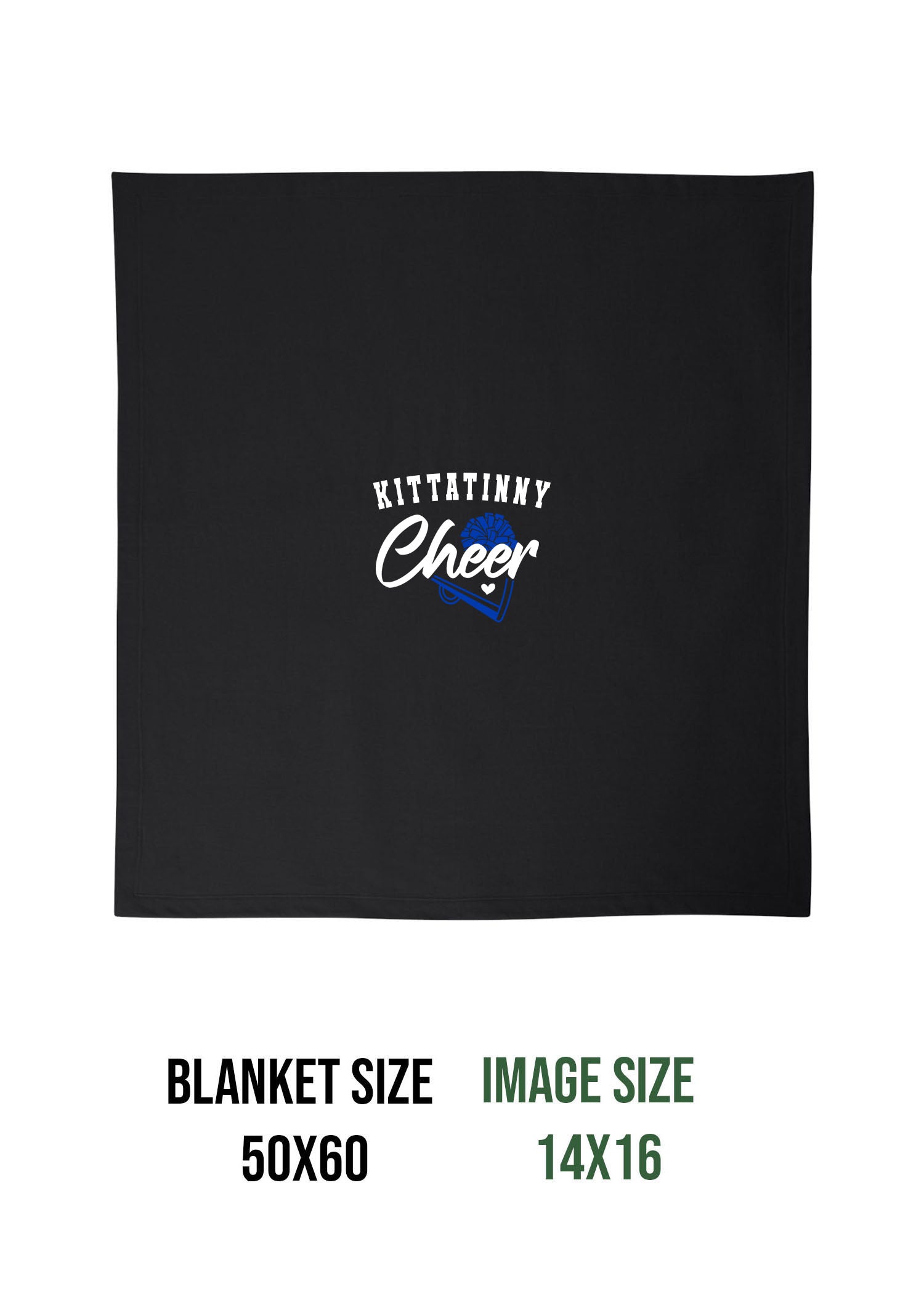 Kittatinny Cheer Design 9 Blanket