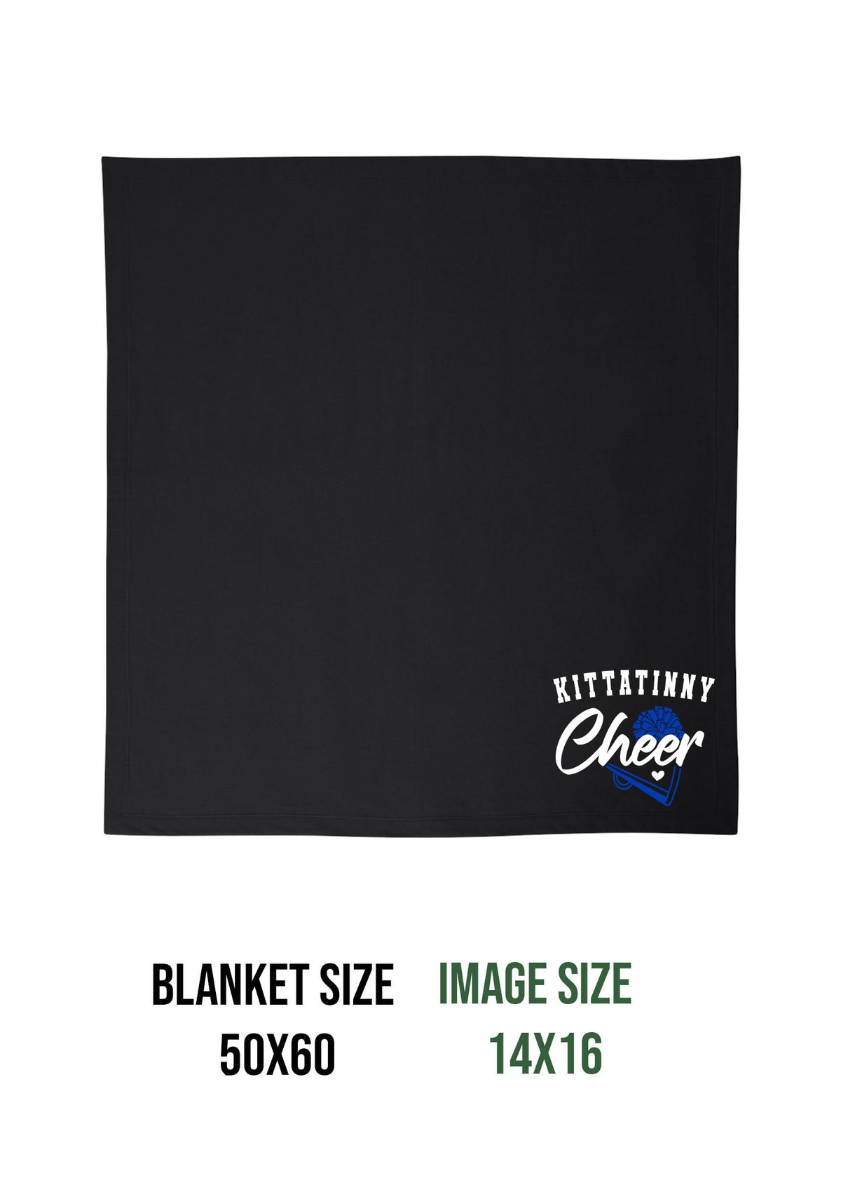 Kittatinny Cheer Design 9 Blanket