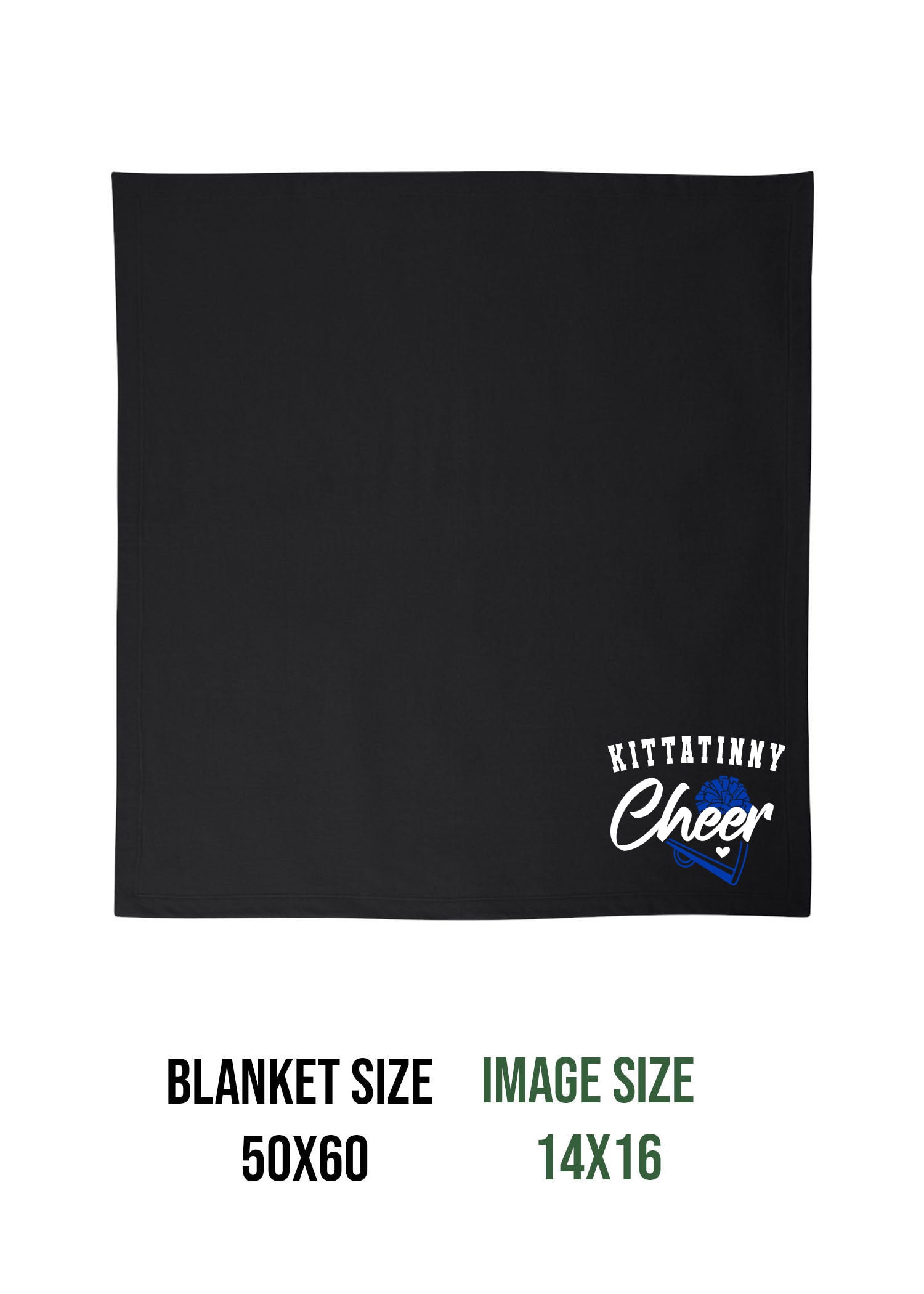 Kittatinny Cheer Design 9 Blanket