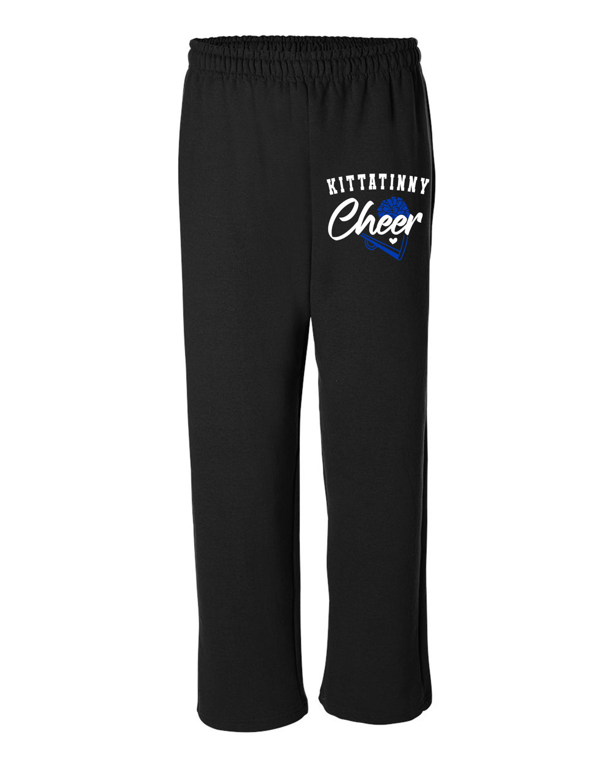 Kittatinny Cheer Design 9 Open Bottom Sweatpants