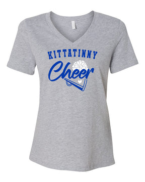 Kittatinny Cheer Design 9 V-neck T-Shirt