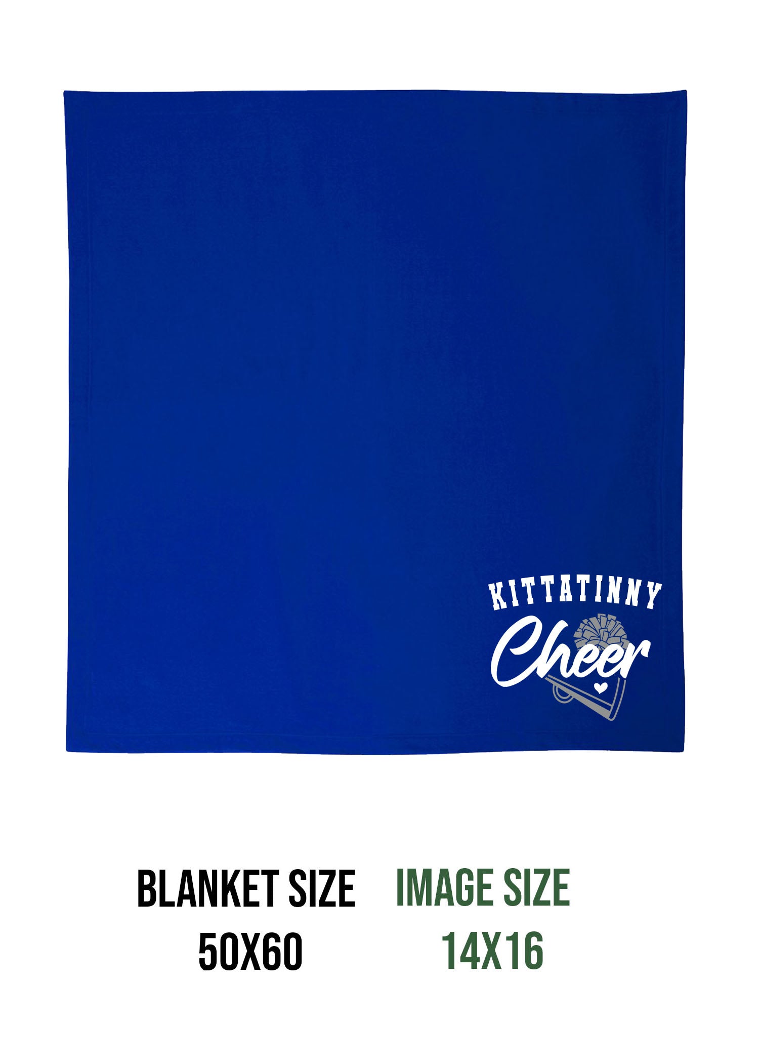 Kittatinny Cheer Design 9 Blanket