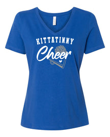 Kittatinny Cheer Design 9 V-neck T-Shirt