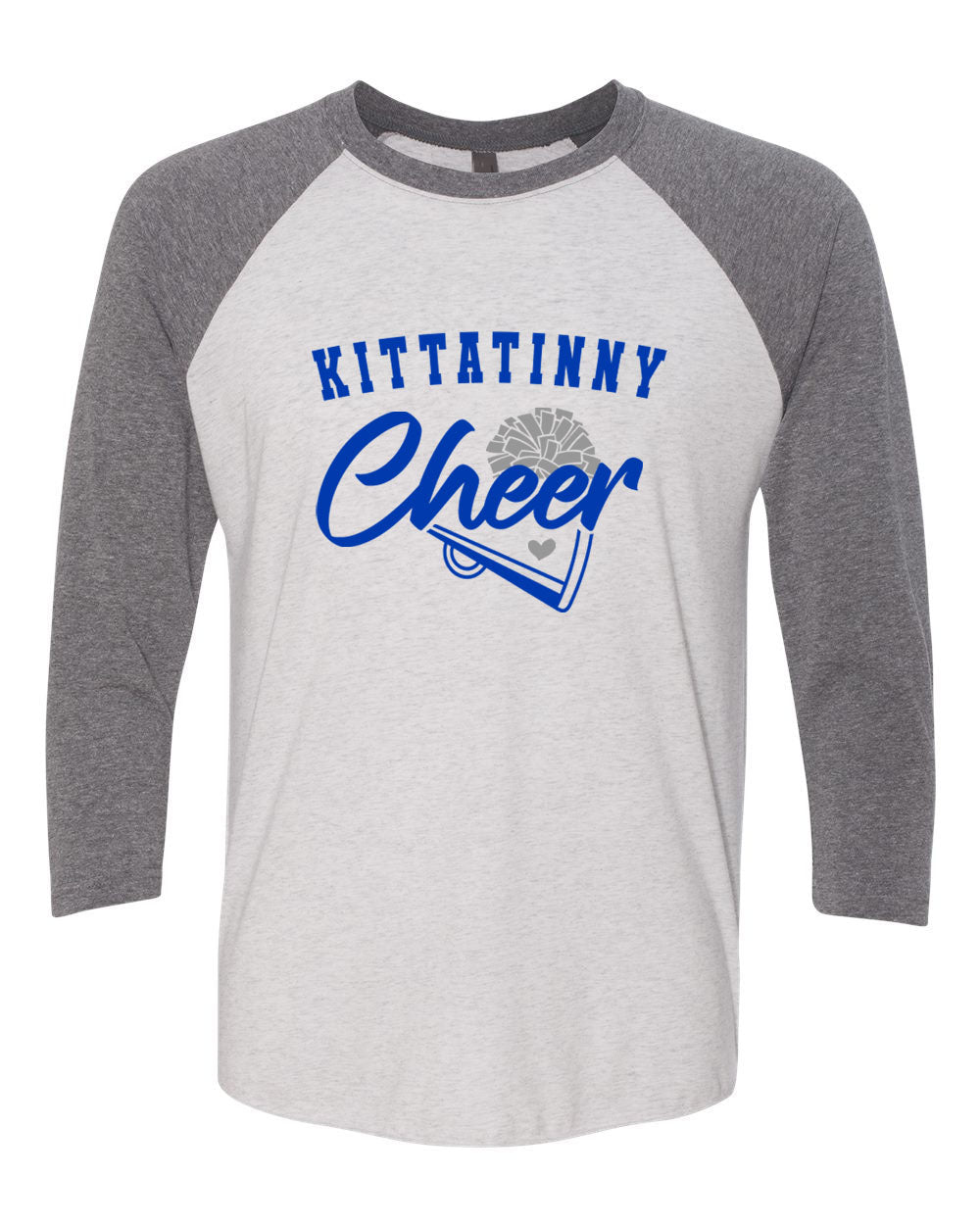 Kittatinny Cheer Design 9 raglan shirt