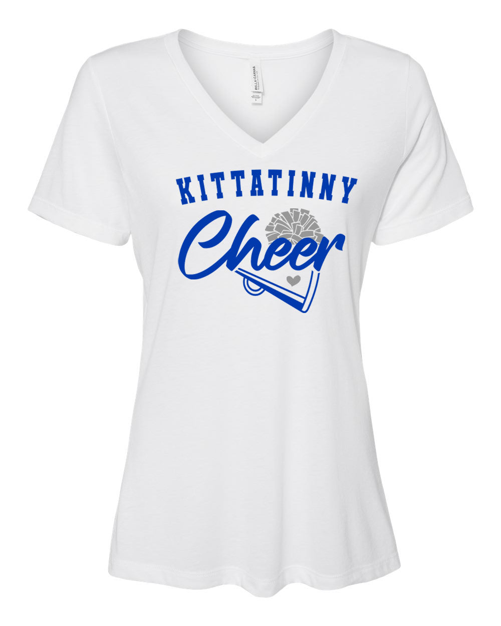 Kittatinny Cheer Design 9 V-neck T-Shirt