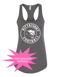 Kittatinny Football Design 5 Performance Racerback Tank Top